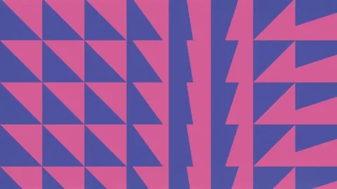 Background with transformation of geometric shapes. 3d rendering loop animation Stock Footage 237741122