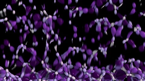 Background / transition from falling color soft roundness 59,94 fps Stockbeeldmateriaal 110746636