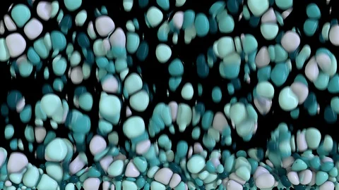 Background / transition from falling color soft roundness 59,94 fps Stock Footage 110751284