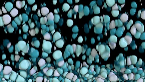 Background / transition from falling color soft roundness 59,94 fps Stock Footage 110751296