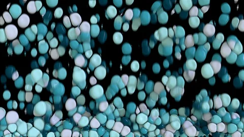 Background / transition from falling color soft roundness 59,94 fps Stockbeeldmateriaal 110751528