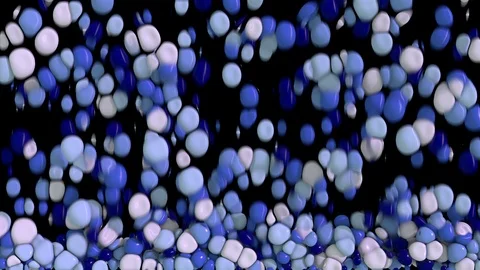 Background / transition from falling color soft roundness 59,94 fps Stock Footage 110752706