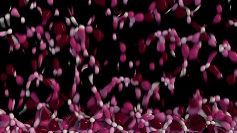 Background / transition from falling color soft roundness 59,94 fps Stockbeeldmateriaal 110754747