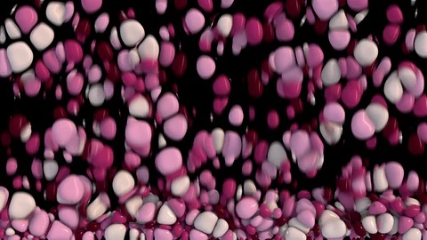 Background / transition from falling color soft roundness 59,94 fps Stock Footage 110755014