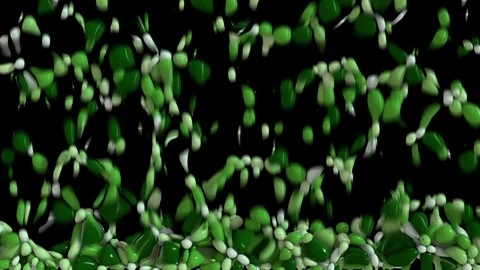 Background / transition from falling color soft roundness 59,94 fps Stock Footage 110755773