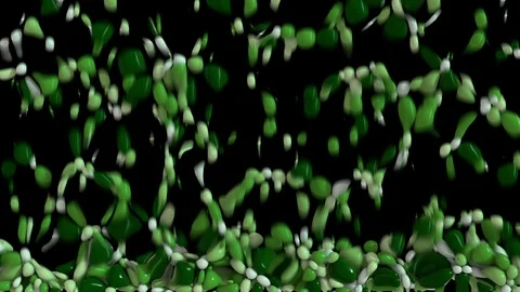 Background / transition from falling color soft roundness 59,94 fps Stock Footage 110755883