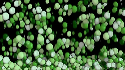 Background / transition from falling color soft roundness 59,94 fps Stock Footage 110756454