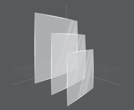 Background with transparent frames Stock Illustration