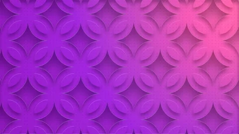 Background with trendy gradient and geometric pattern. 3d render loop animation Stock Footage 166144646