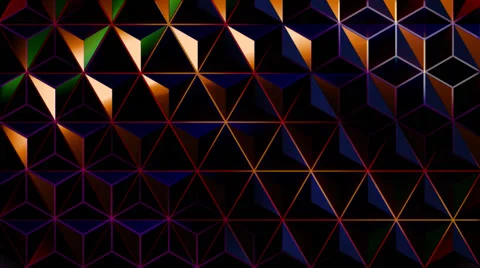 Background from triangle Stock Footage 53909490