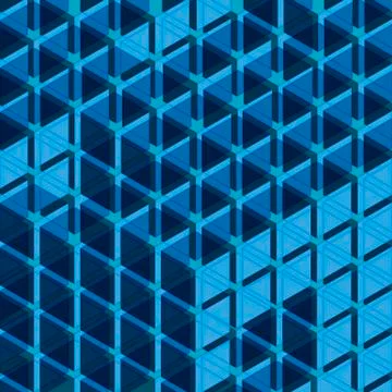 Background with triangle Stock Illustration