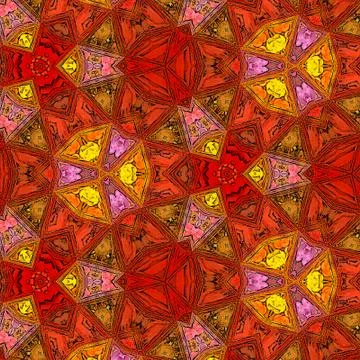 Background triangle pattern. Textile print design. Ethnic gypsy fabric. Illustrazione stock