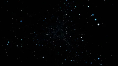 BACKGROUND  TRIANGLE SPACE TRAVEL Stock-Footage 160741091