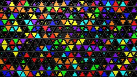 Background of Triangles Stock Footage 109602229