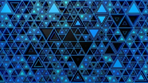 Background of Triangles Stock Footage 127590089