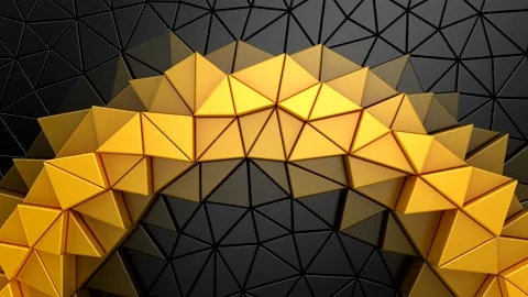 Background of Triangles Stock Footage 230447735