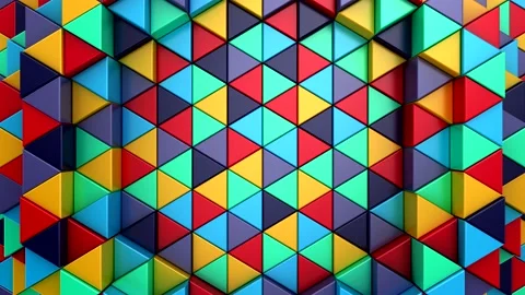 Background of Triangles Stock Footage 231286781