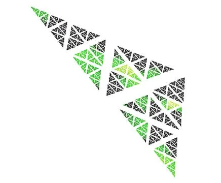 Background on triangles Stock Illustration