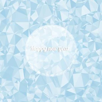 Background with triangles with a place for you text Stock Illustration