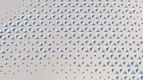 Background with triangular slots in concrete Stock Illustration