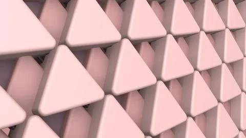 Background with triangular tiles Illustrazione stock