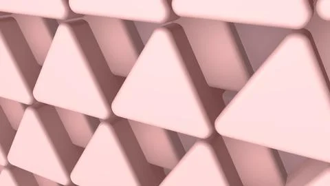Background with triangular tiles Illustrazione stock