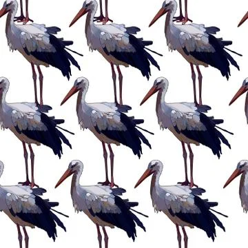 Background with tropical birds 스톡 일러스트