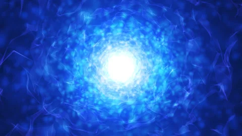 Background tunnel with particles Stock Footage 150685984