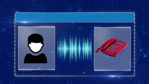 Background of TV connection interview 2 Stock Footage 134147145