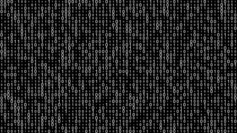 Background with two binary digits Illustrazione stock