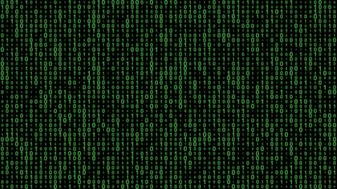 Background with two binary digits Stockillustratie