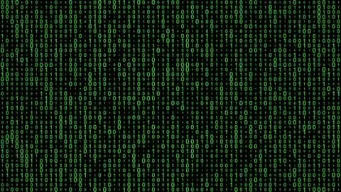 Background with two binary digits 库存插图