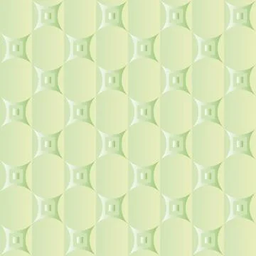 Background in two shades of green with a network of bright green decorations Stock Illustration