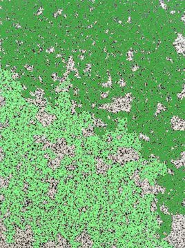 Background of two-tone tiles of green shades for design. Stock Illustration