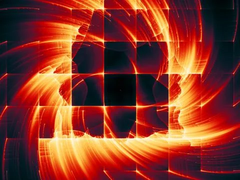 Background Unfolding Illustrazione stock