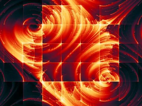 Background Unfolding Stockillustratie