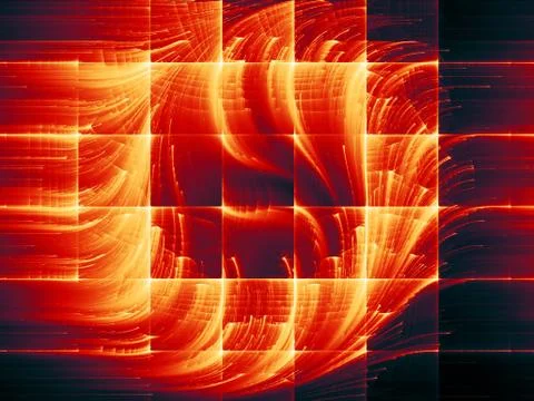 Background Unfolding Illustrazione stock