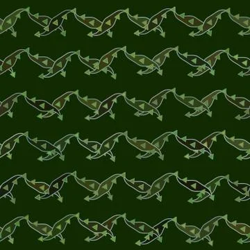 Background Universal Green Illustrazione stock