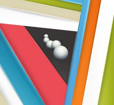 Background Unusual modern material design Stock Illustration