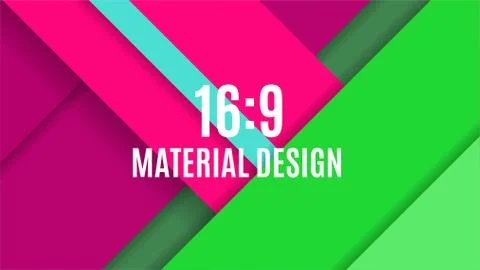 Background Unusual modern material design. Format 16:9 . Vector Illustration Stock Illustration