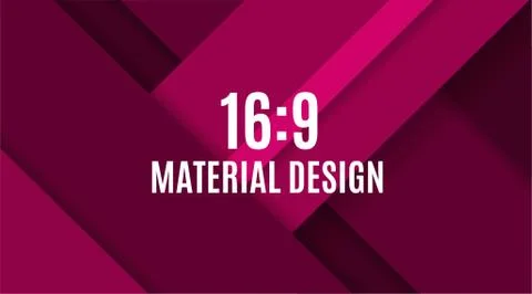 Background Unusual modern red material design. Format 16:9 . Vector Illustration Stock Illustration