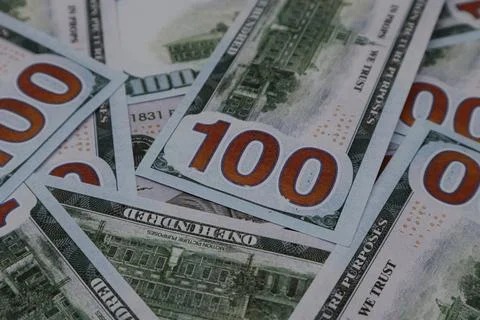 Background us dollar money Stock Photos