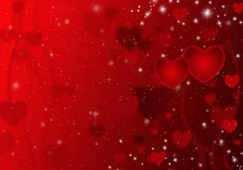 Background Valentine's Day Stock Illustration