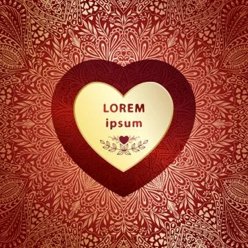 Background. Valentines Day Stock Illustration