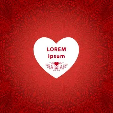 Background. Valentines Day Stock Illustration