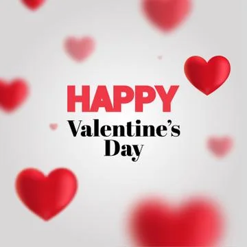 Background for Valentine's Day. Stock Illustration