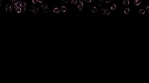 Background with a variety of multi-colored translucent soap bubbles. Stock Illustration