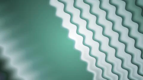 Background with a variety of multicolored waves in a paper style. Stock Illustration