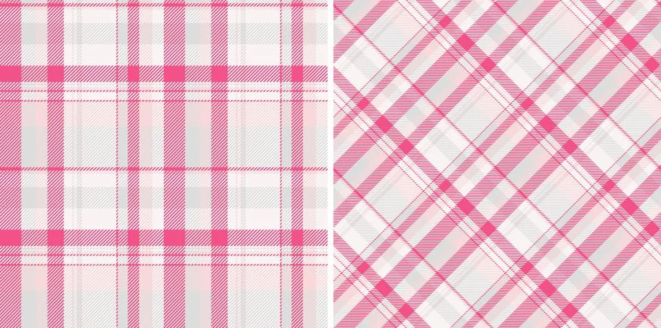 Background vector check of fabric texture pattern with a tartan plaid texti.. イラスト素材