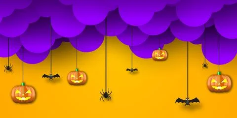 Background vector design with halloween theme イラスト素材